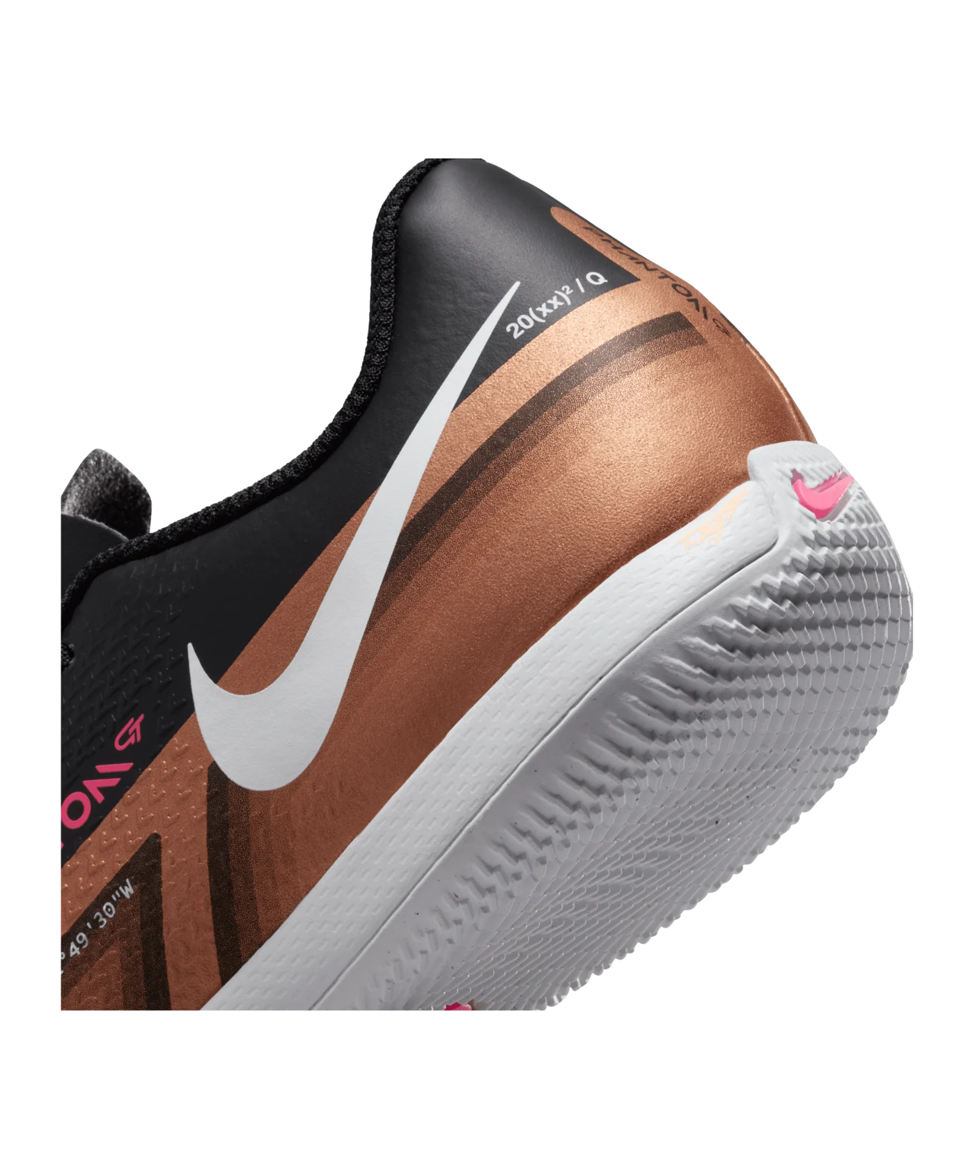Nike Jr Phantom GT2 Academy IC Halle Generation Kids Gold Schwarz F810