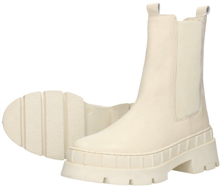 Sub55 Chelsea boots gebroken wit