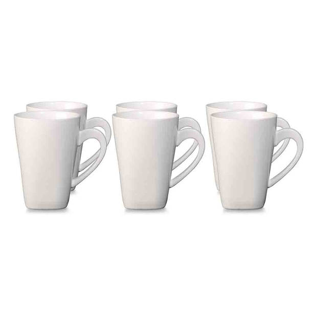 True Life grote mok - wit - 32 cl - 6 stuks