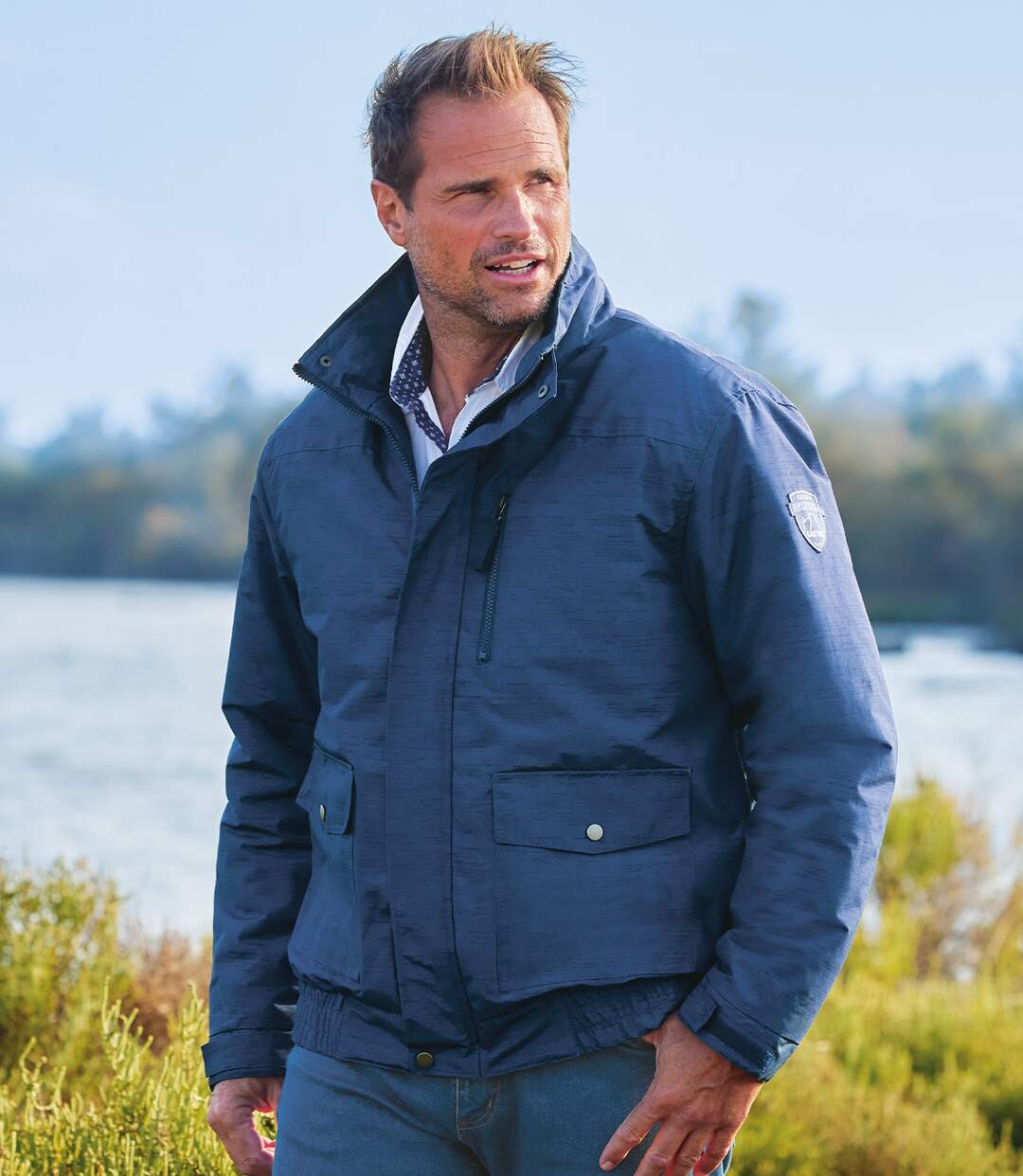 Blouson Microfibre Matelassé