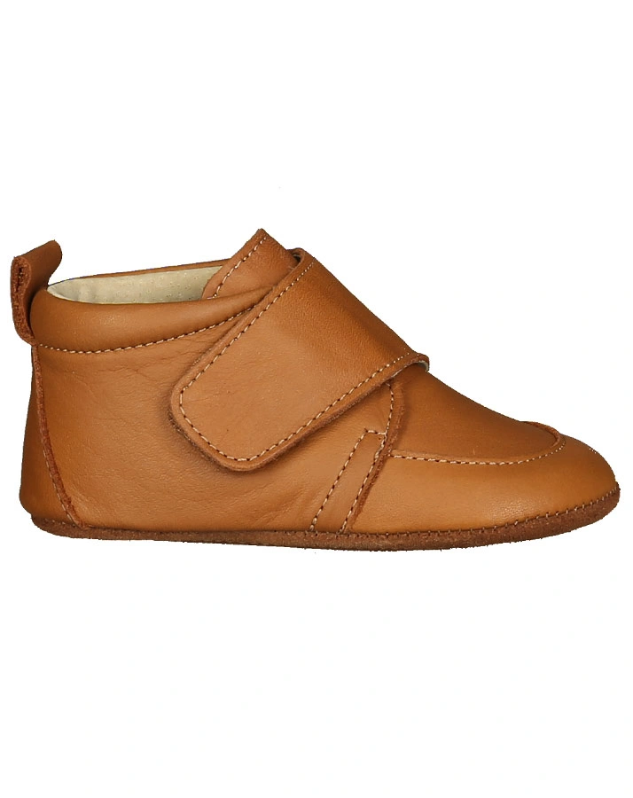 Klett-Hausschuhe SO EASY in cognacbraun