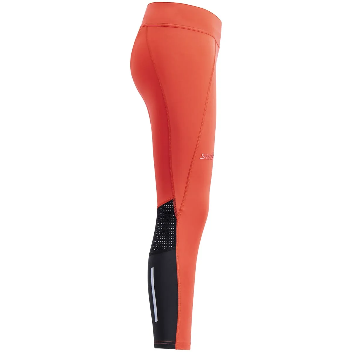 Swix Pace High Waist Cropped Tights W Cayenne