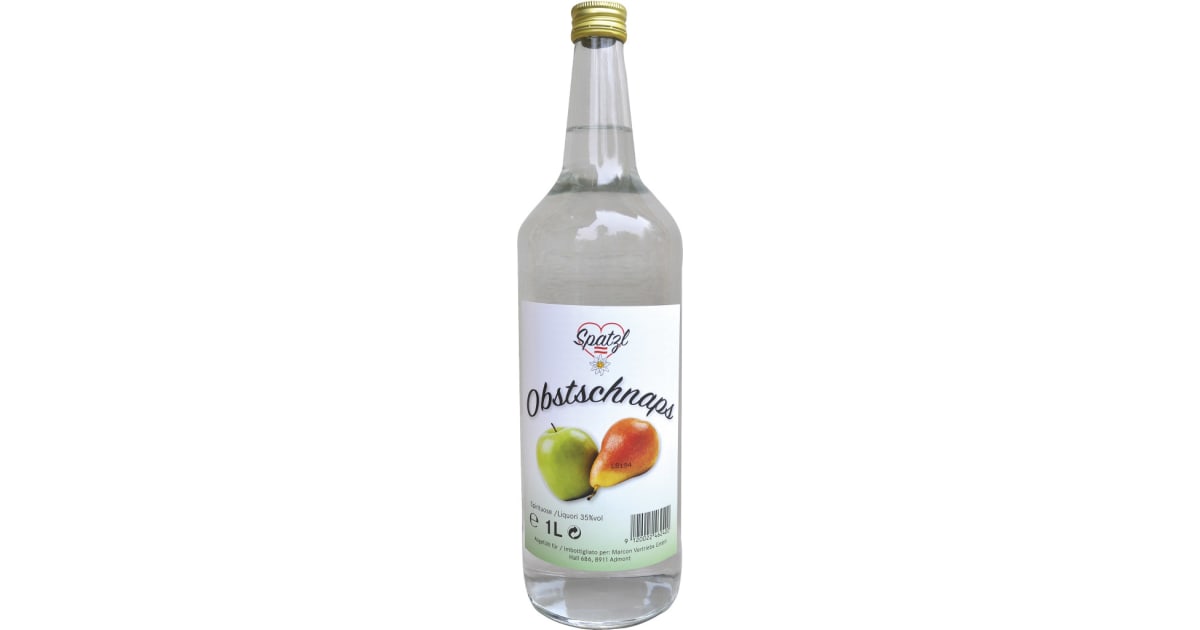Spatzl Obstschnaps 35% (Einweg)