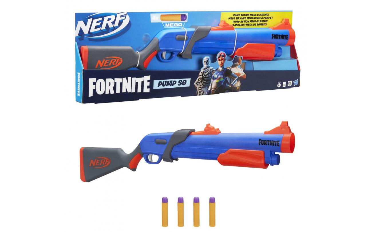NERF Fortnite Pump SG Shotgun met MEGA darts