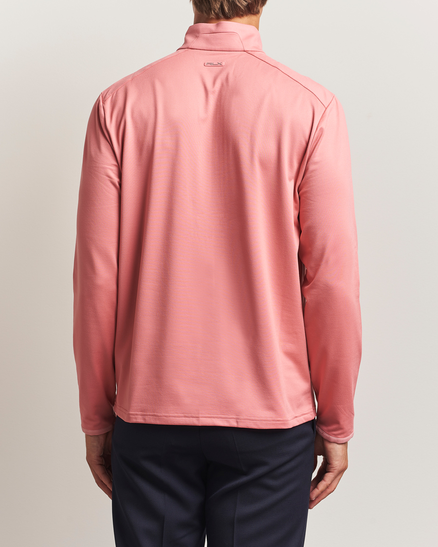RLX Ralph Lauren Luxury Jersey Half Zip Desert Rose