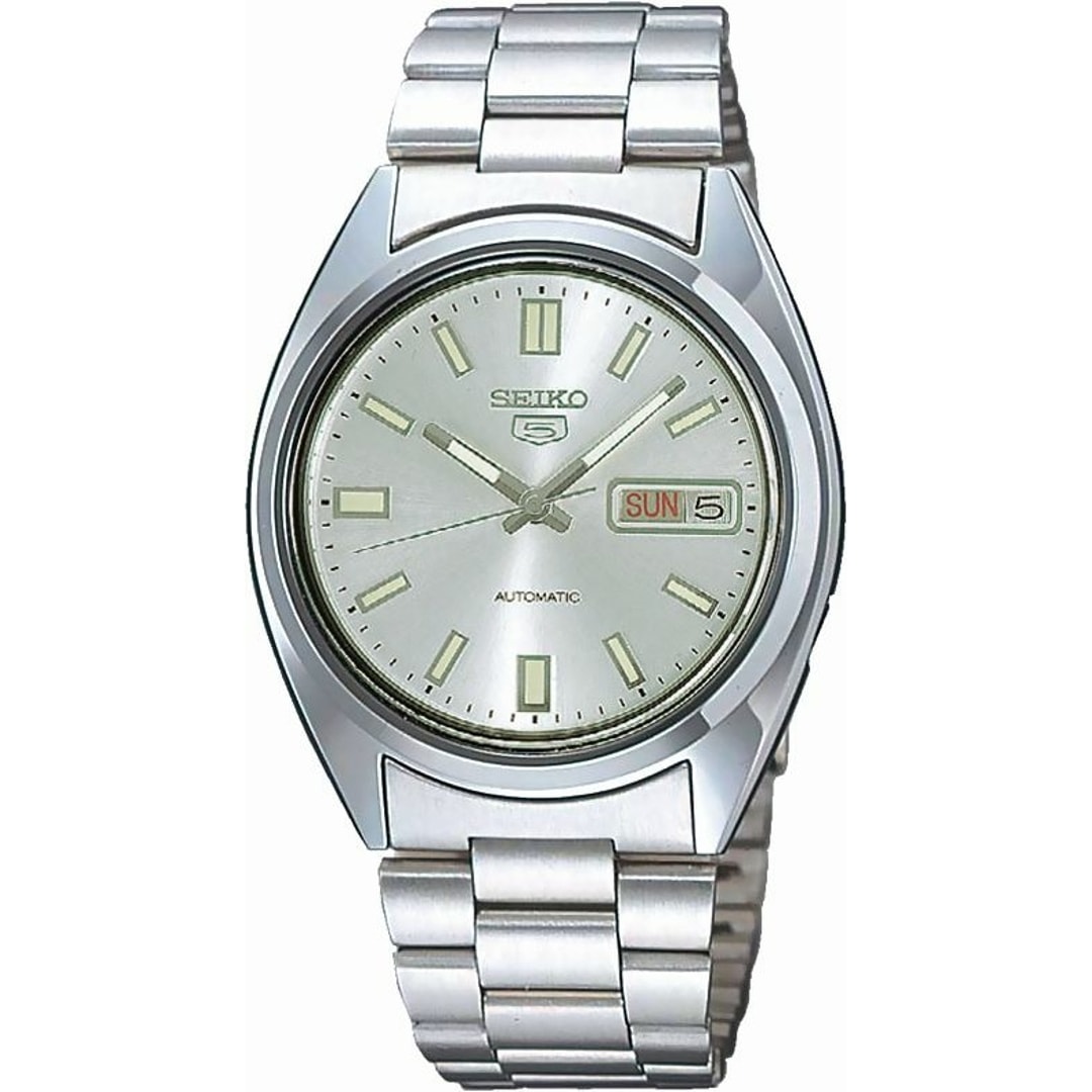 Seiko 5 Sports Day-Date Silber