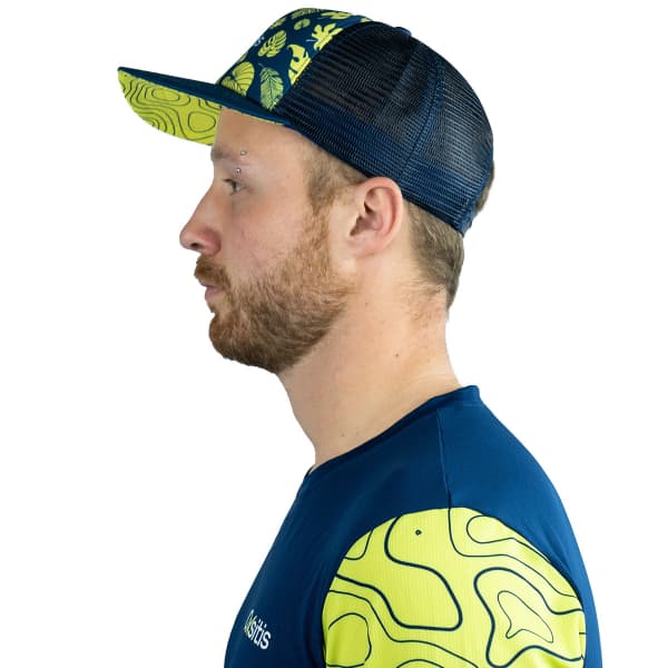 Casquette OXSITIS ORIGIN TRUCKER BLEU/VERT