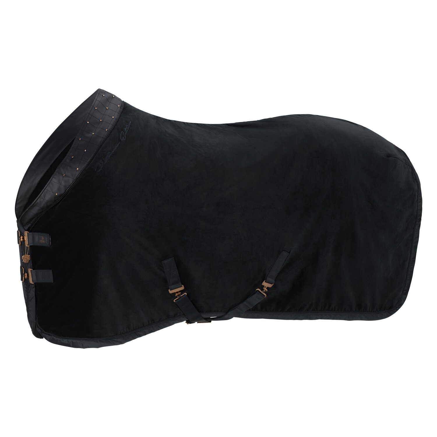 ESKADRON Platinum Abschwitzdecke Velvet Crystal - black