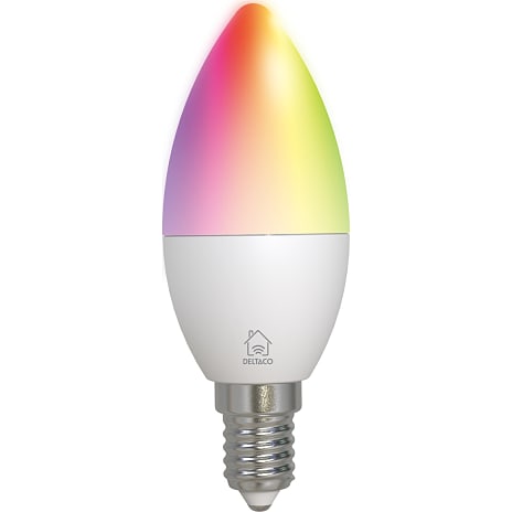 Deltaco LED pære 4,9W - smart lys