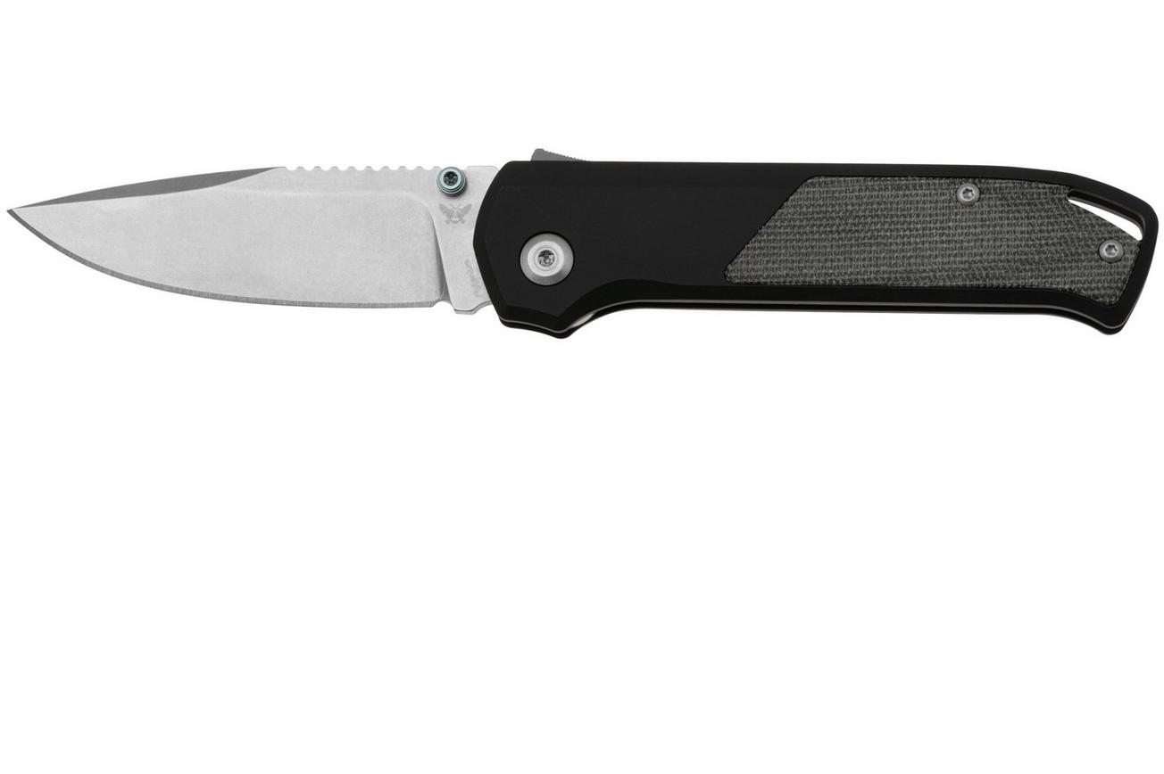 Flytanium Arcade Shark-Lock 1309 Stonewashed, Void Black Aluminum Micarta Inlay, zakmes
