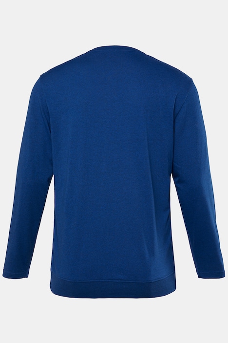 JP 1880 Schlafanzug Bauchfit, Zweiteiler, Langarmshirt, lange Hose, bis 8 XL