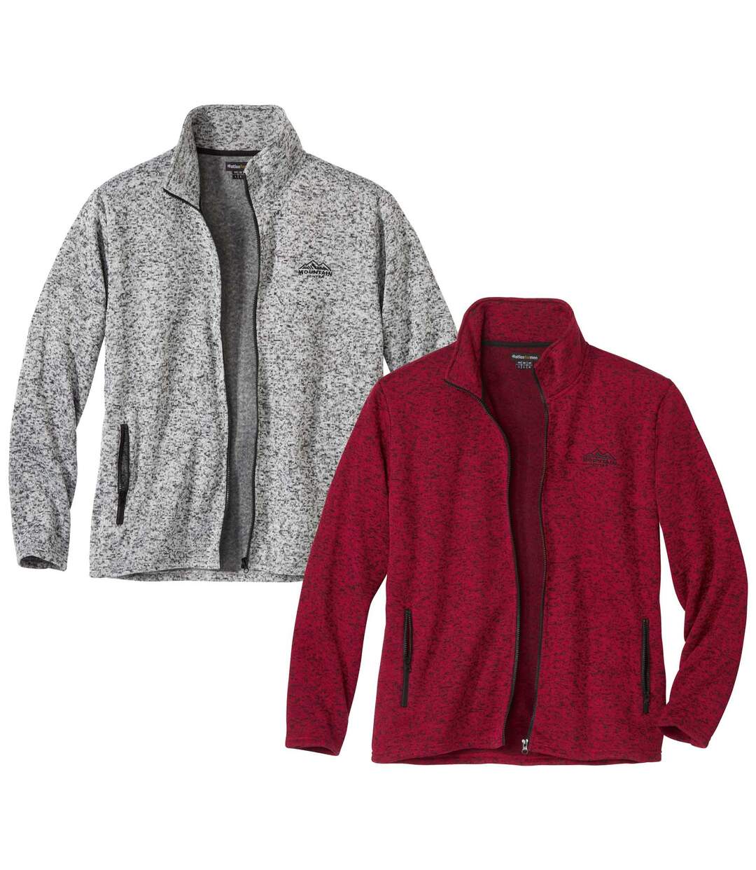 Lot de 2 Gilets Molleton Chinés Mountain