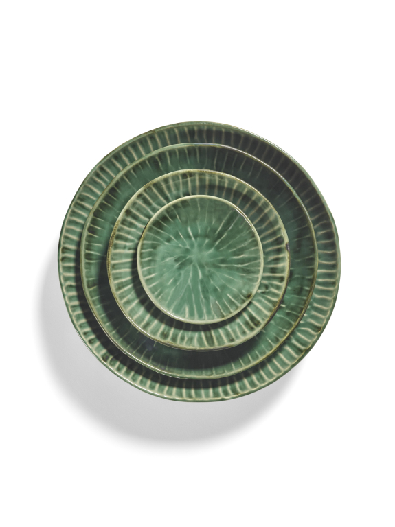 Serax Verde Lanza by Pascale Naessens kom Ø12 set van 2