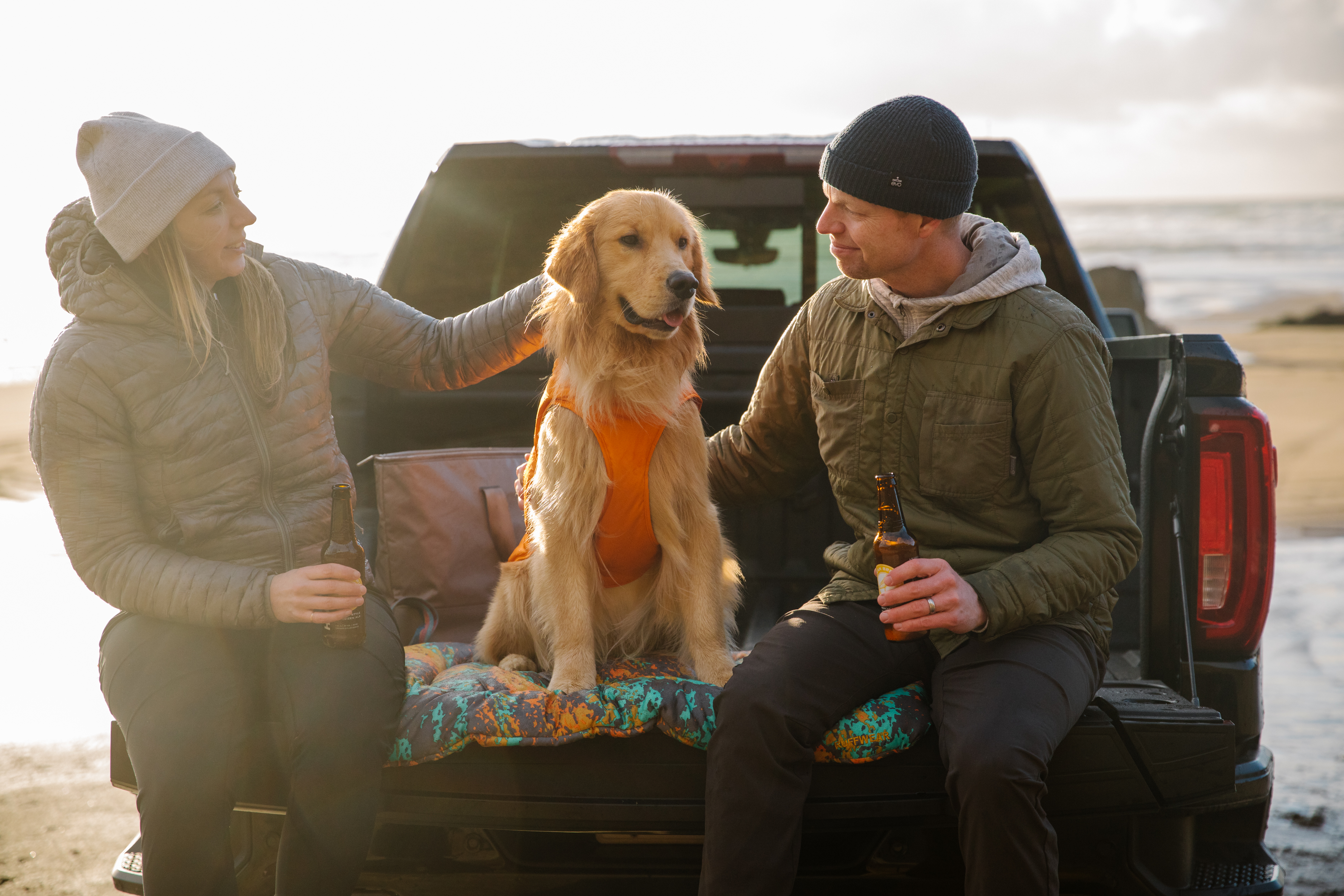 Lit pour chien basecamp™ léger et flexible pour un transport facile. Couleur: orange reef (orange) taille: s (18