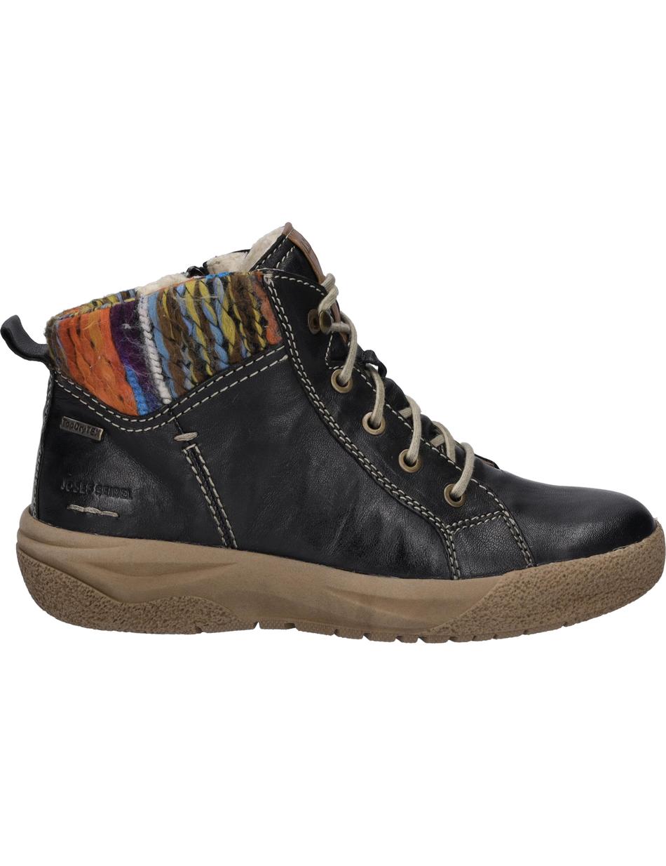 Stiefelette Alina 52, schwarz-kombi