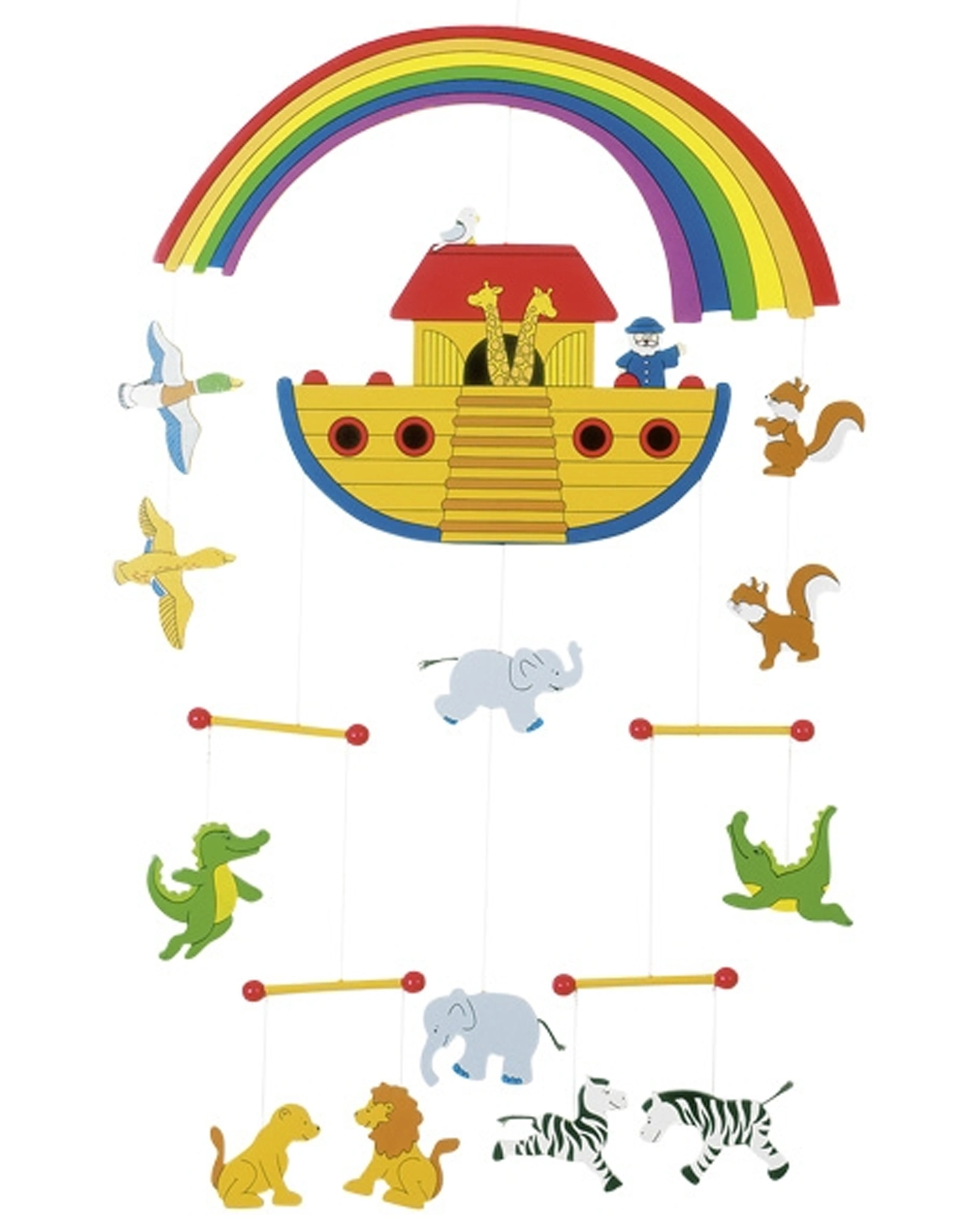 Mobile ARCHE NOAH in bunt