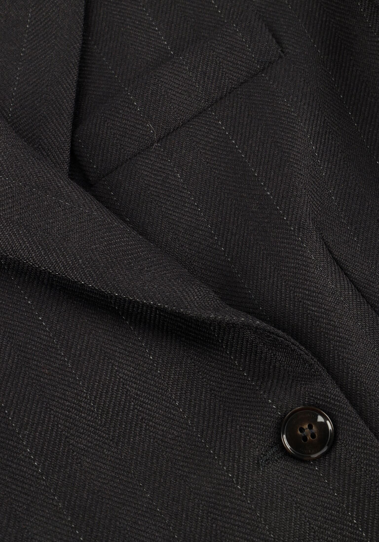 antraciet herskind blazer sailor wool fitted blazer