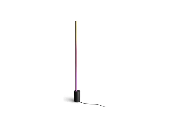 Philips Hue White and Color Ambiance Gradient Signe - Gulvlampe - LED - 29 W - 16 millioner farver/varmt til køligt hvidt lys - 2000-6500 K - sort