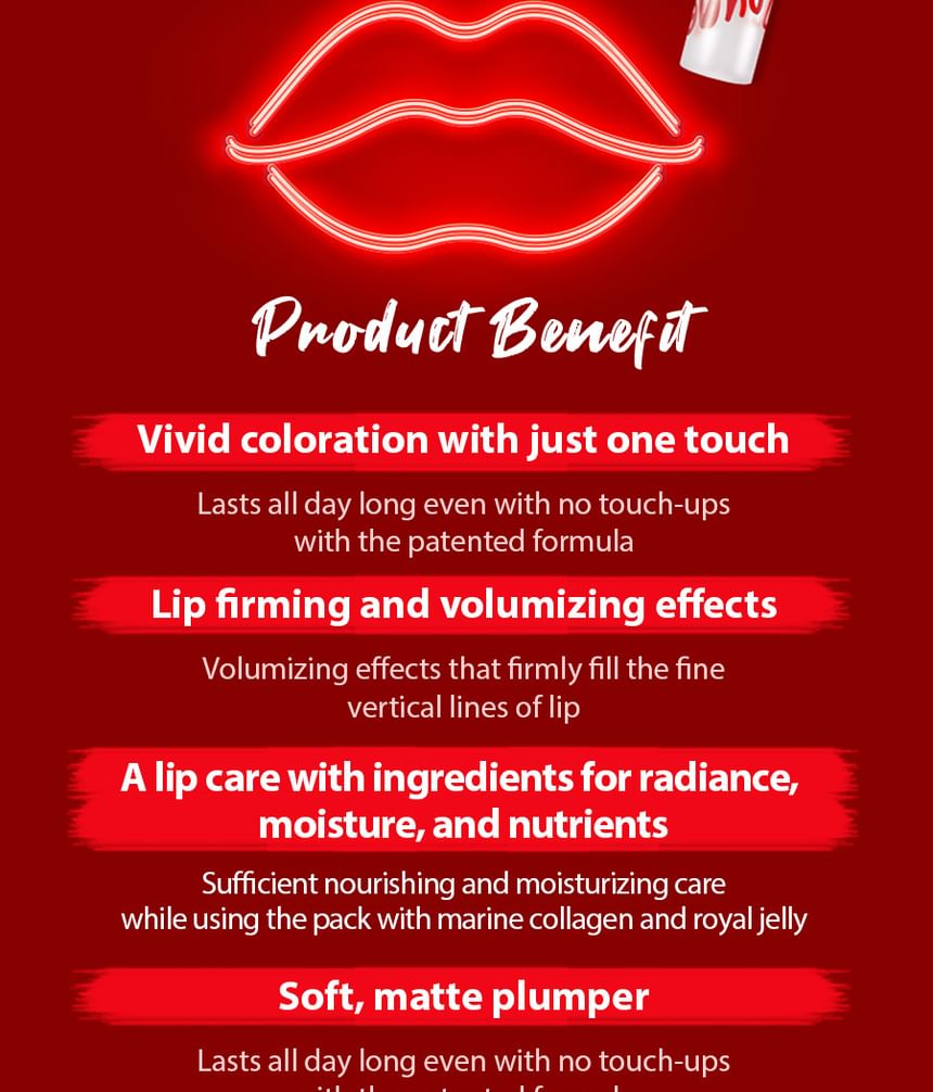 MAXCLINIC - Catrin Rouge Star Plumping Lip Tattoo Pack - 3 kleuren