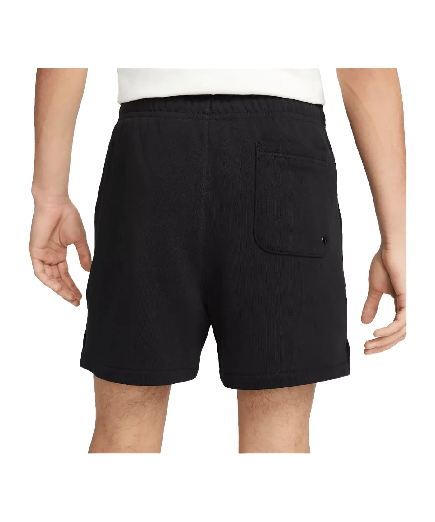 Nike Club Fleece Flow Short Schwarz Weiss F010