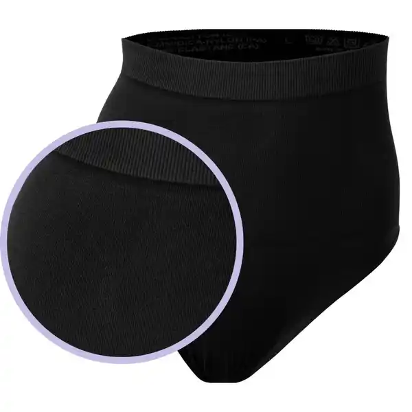 Wochenbett-Unterwäsche The Support Panty schwarz Gr. XXL