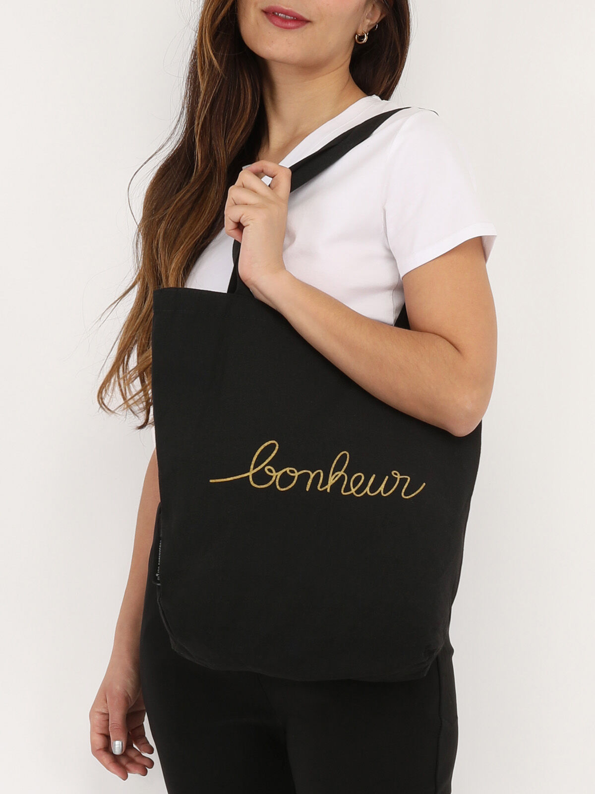 Tote bag à inscription 