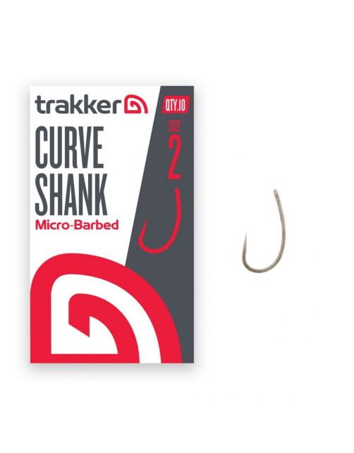 Trakker Curve Shank Hooks - Vishaak