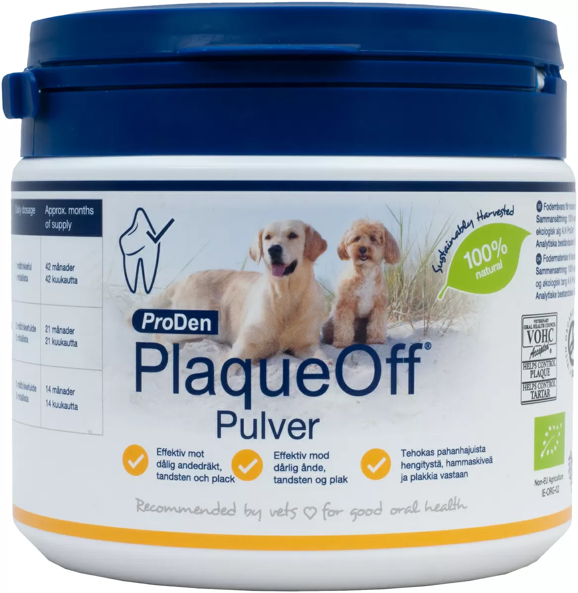Swedencare PlaqueOff Pulver - 420 g.