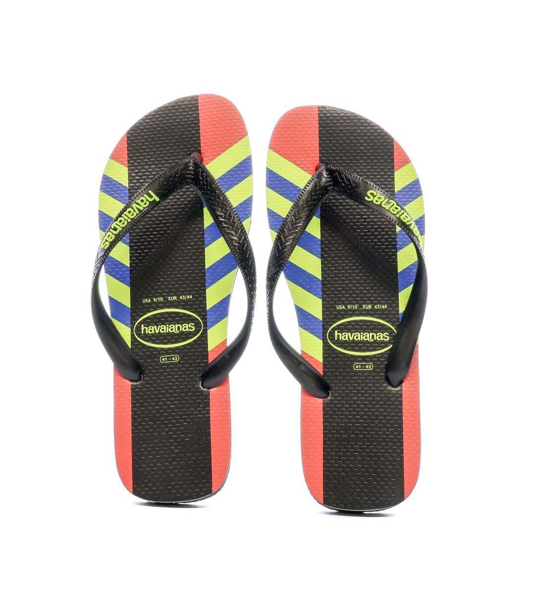Tongs Noir Homme Havaianas Top Lines