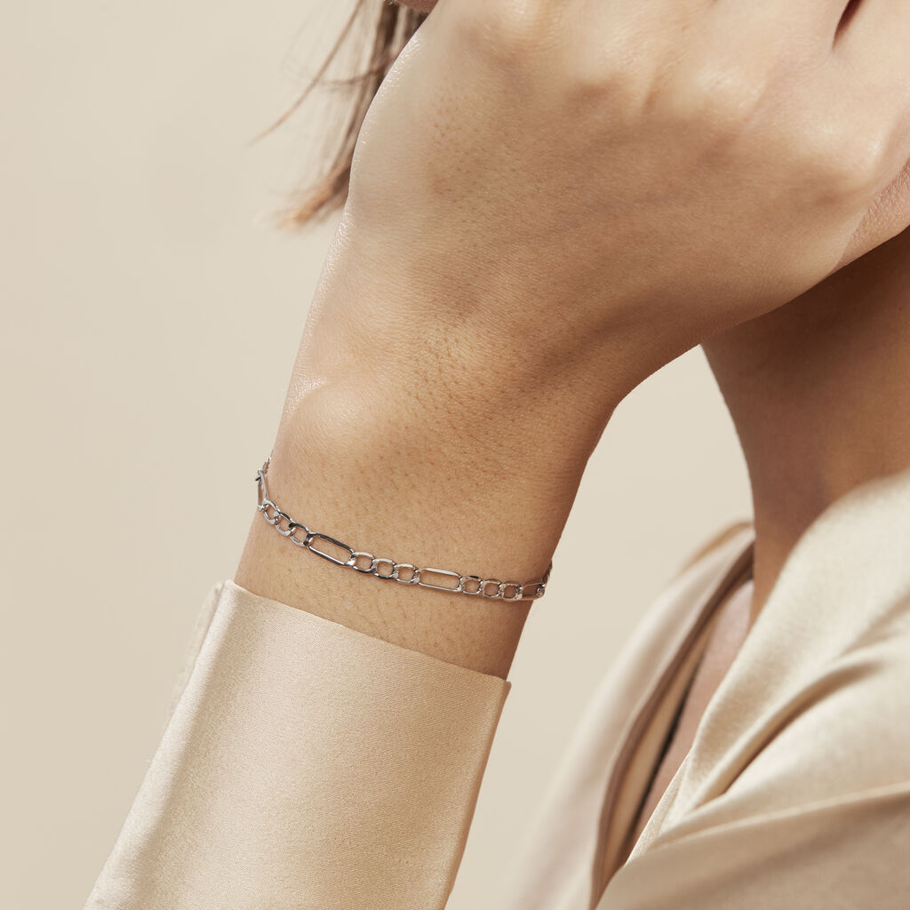 Bracelet Mamia Or Blanc