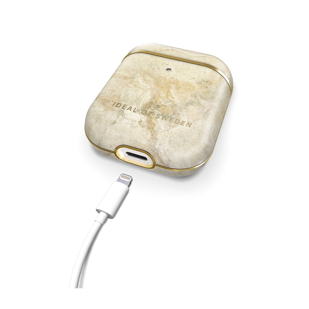 AirPods (1. & 2. Generation) Printed Case Schutzhülle Abdeckung (IDFAPC-195) - Sandstorm Marble