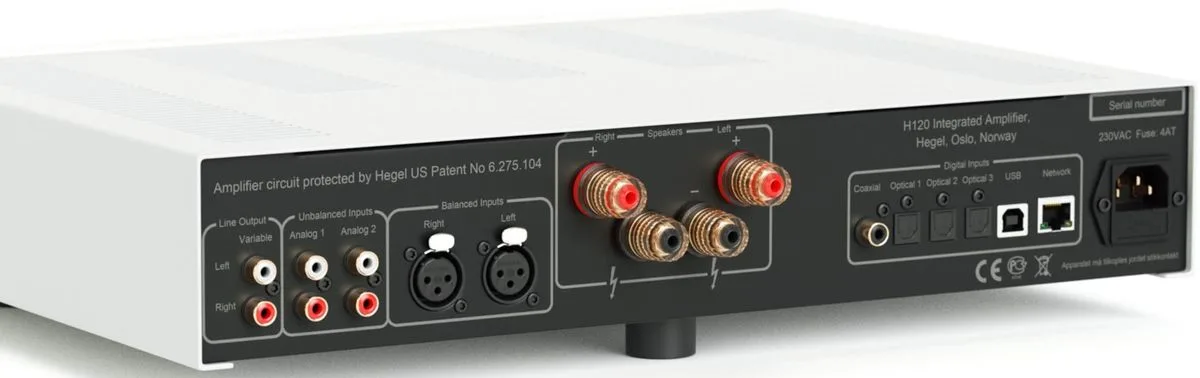 Hegel H120 Blanc Amplis DAC