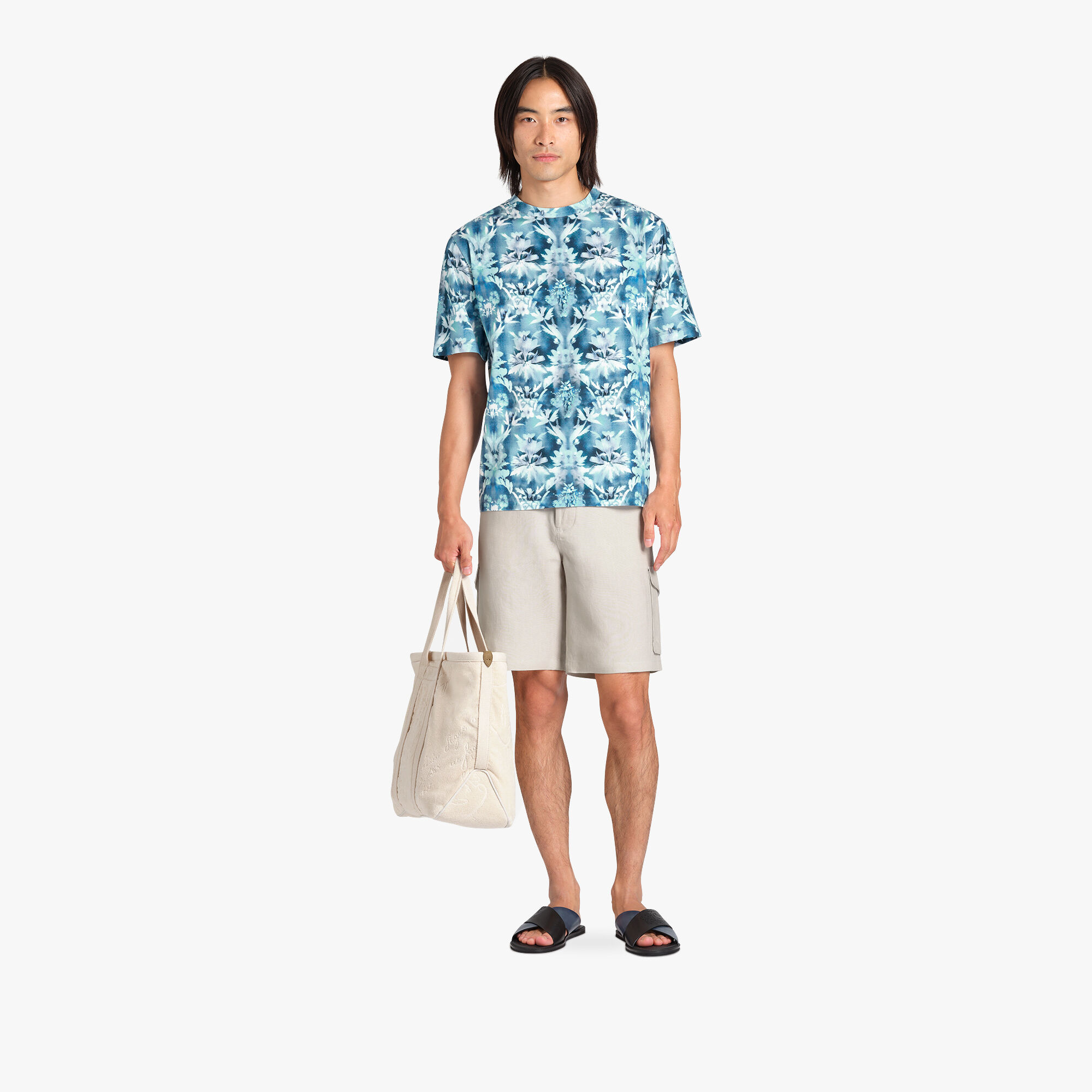 Short Cargo En Lin