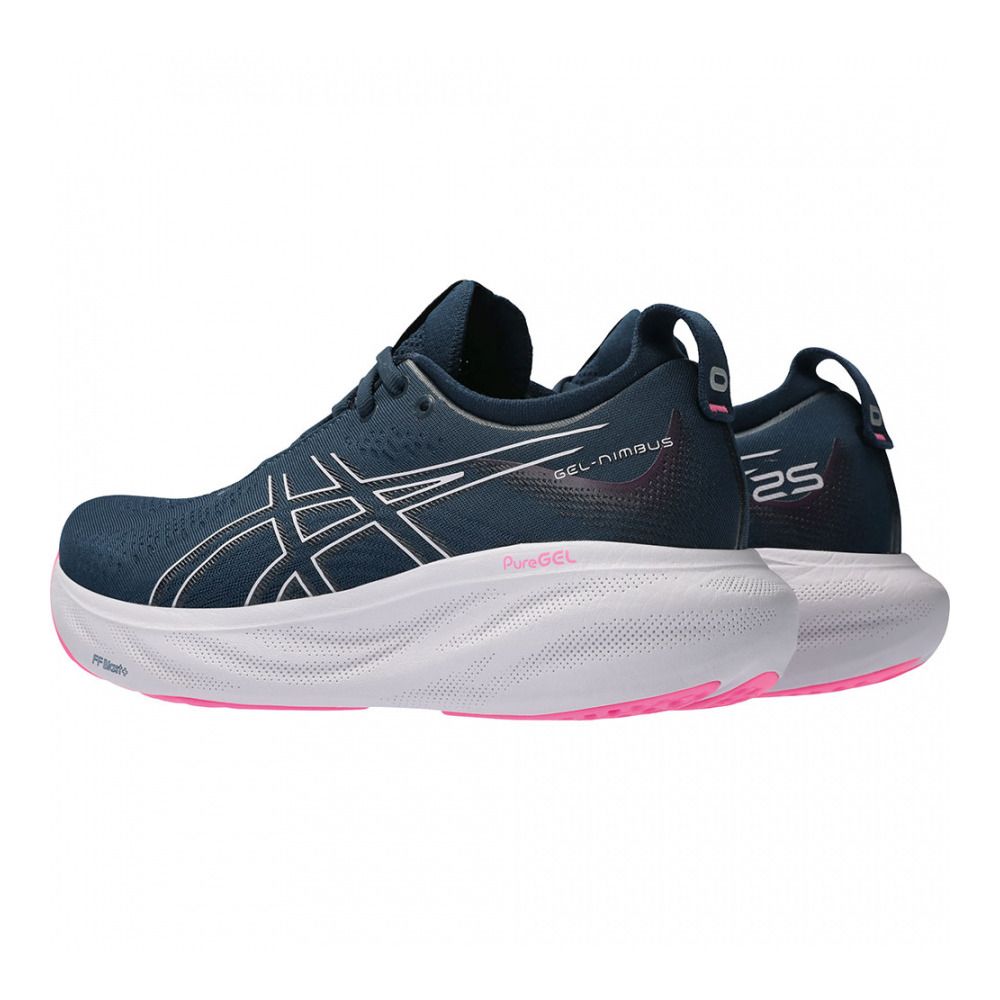 Asics GEL-NIMBUS 25 - Chaussures running Femme french blue/lilac hint
