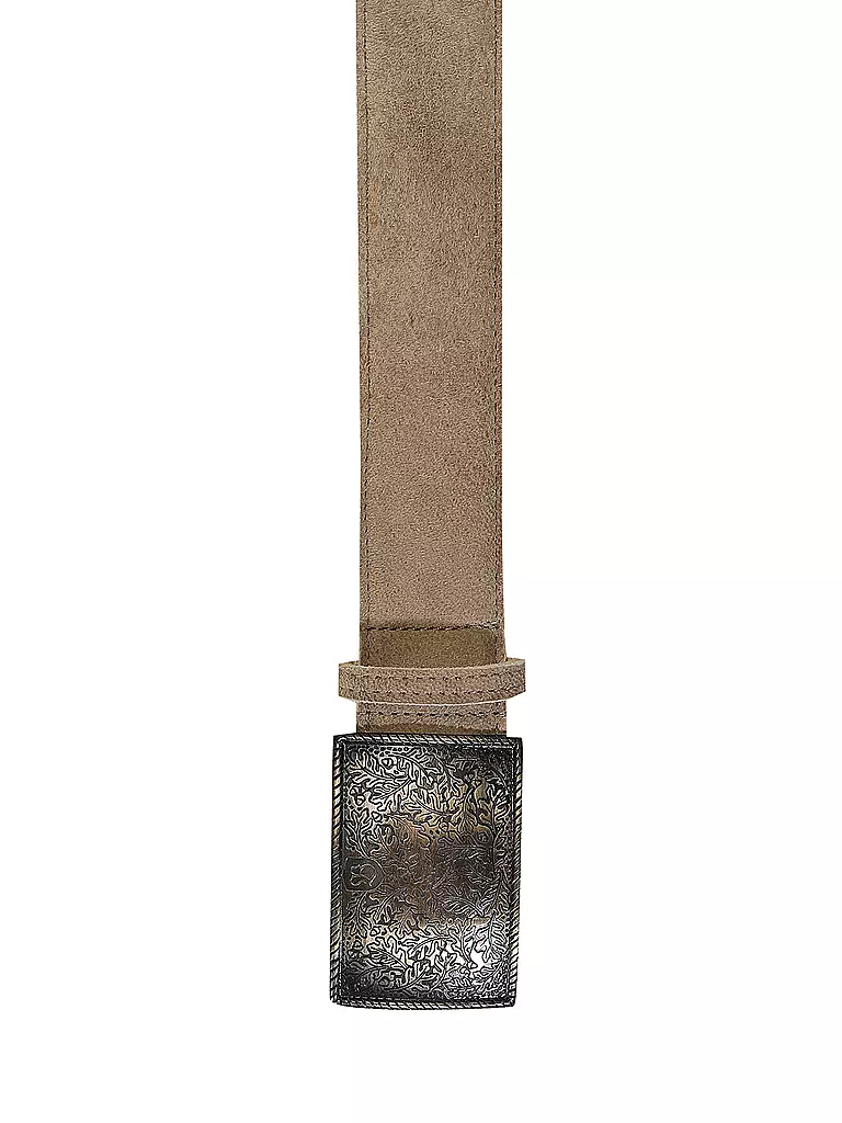 BECKERT Trachtengürtel braun