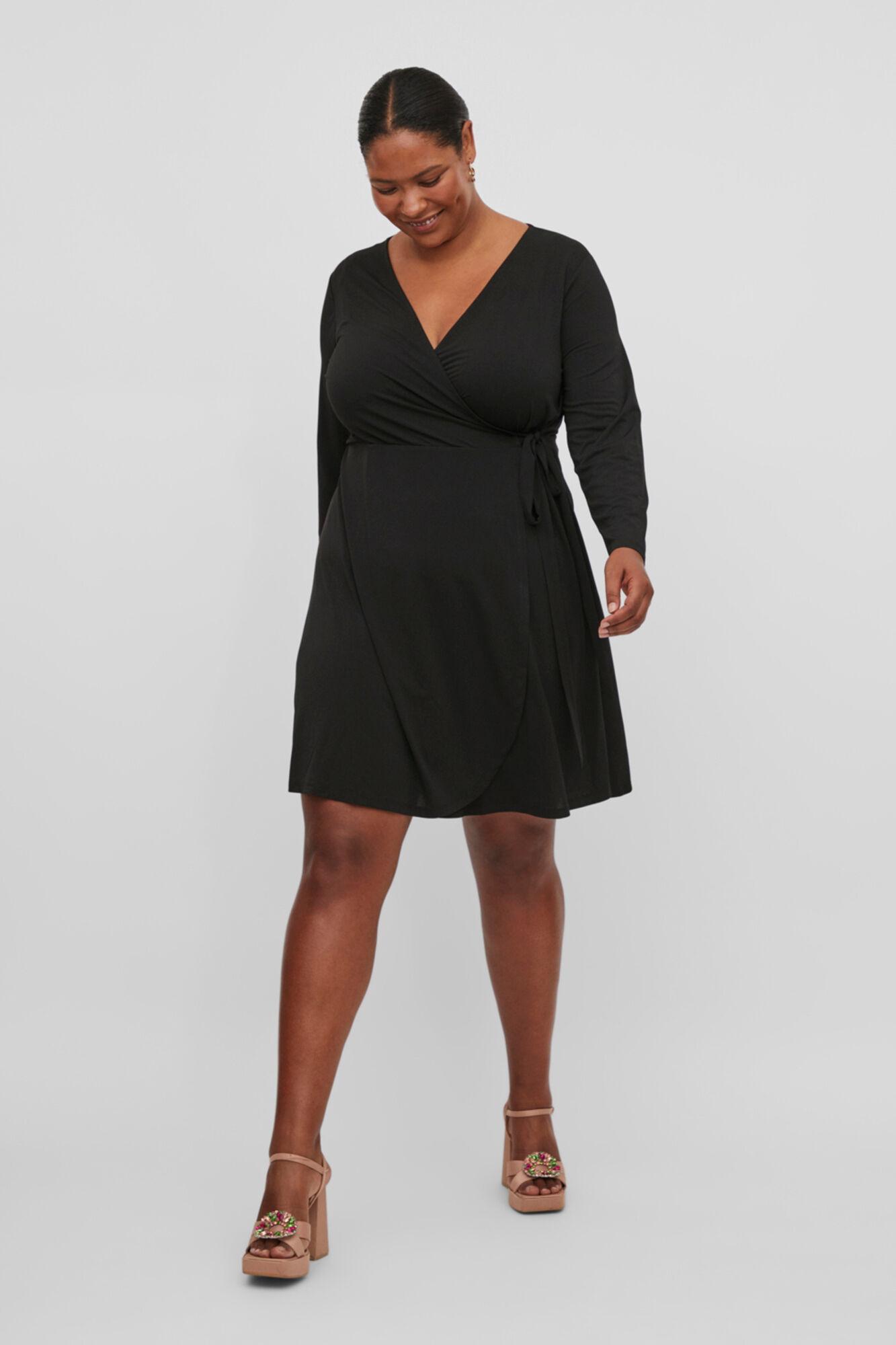 Vestido envelope - Preto