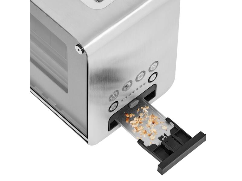 WMF Toaster Lono Glas Silber Langschlitztoaster