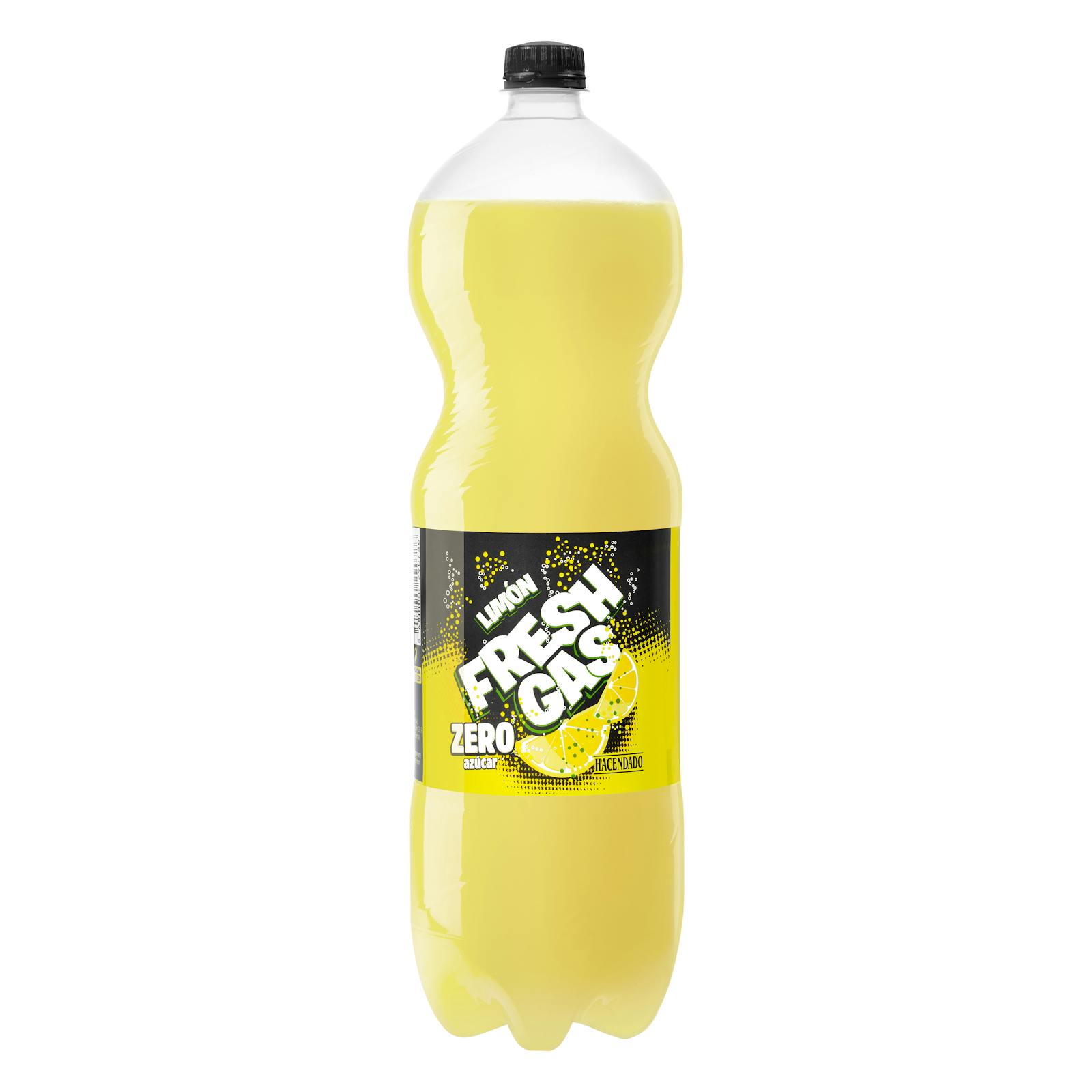 Soda au citron pétillant frais sans sucre Hacendado