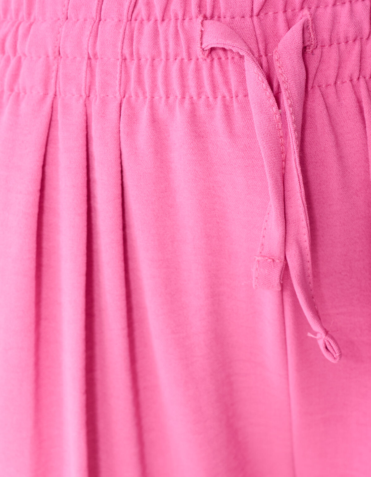 Twist Wide Leg Broek Lichtroze