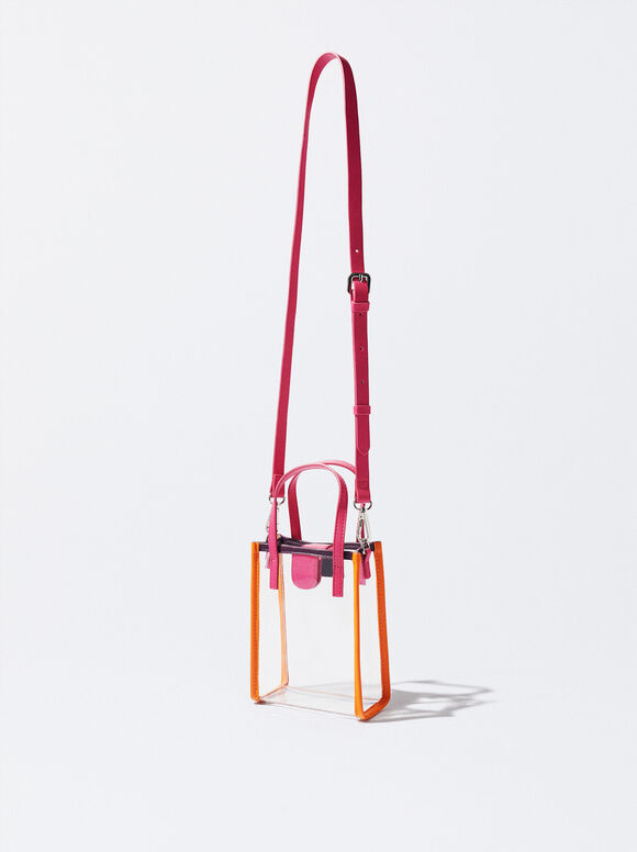 Bolsa Móvil Transparente - Rosa
