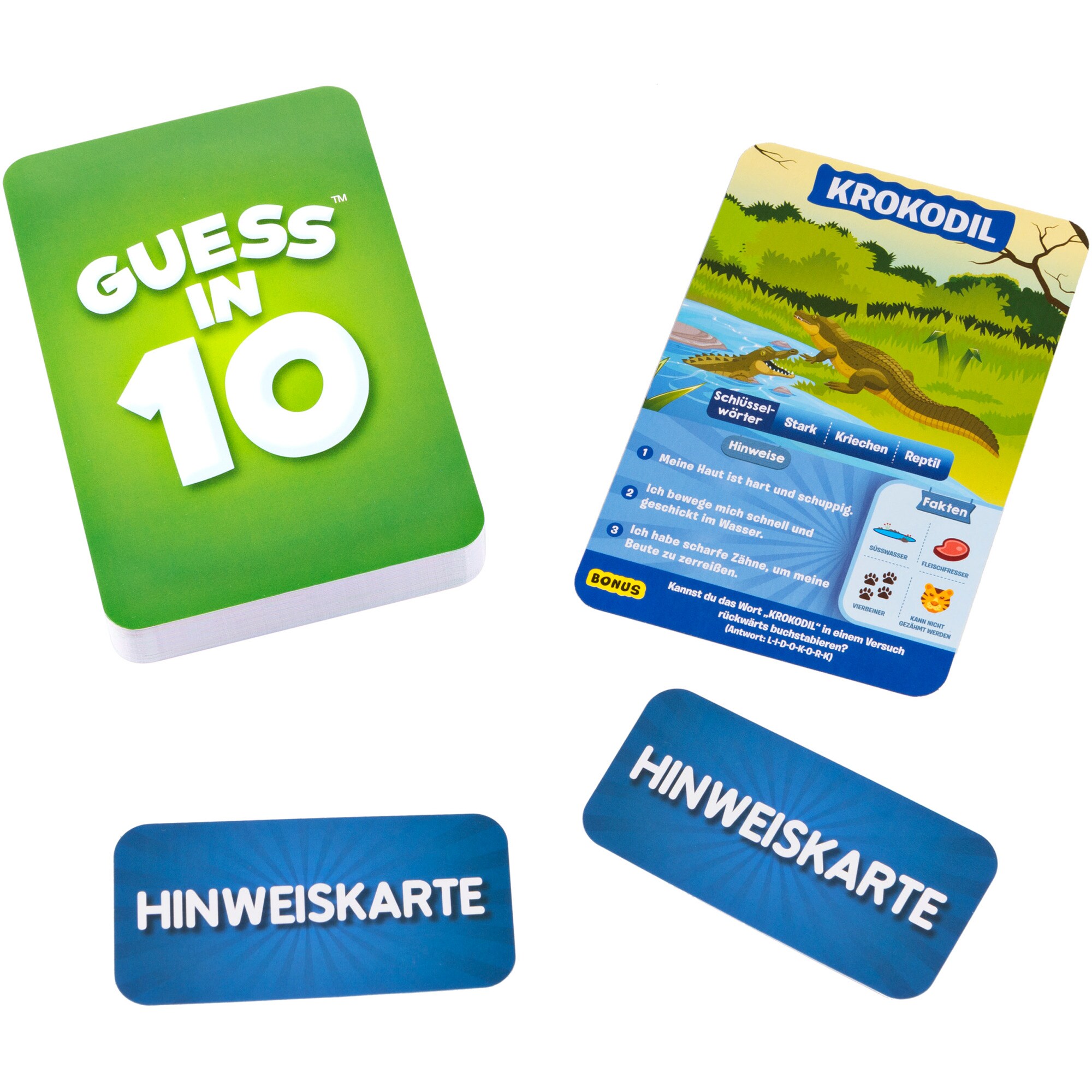 Spin Master Quizspiel Guess in 10 - Ratespiel 