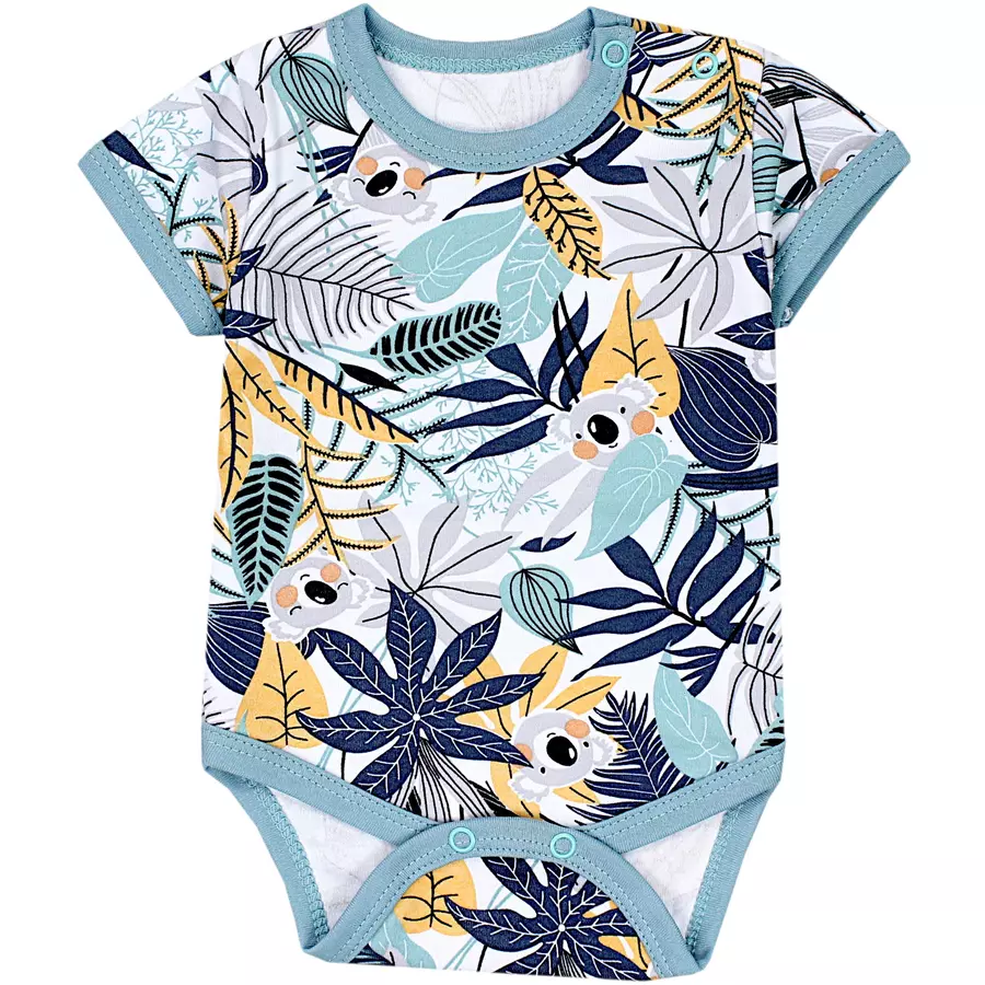 TupTam Jungen Baby Body Kurzarm 5er Pack orange