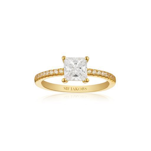 Sif Jakobs Jewellery Ellera Ring, Guld, Str. 54