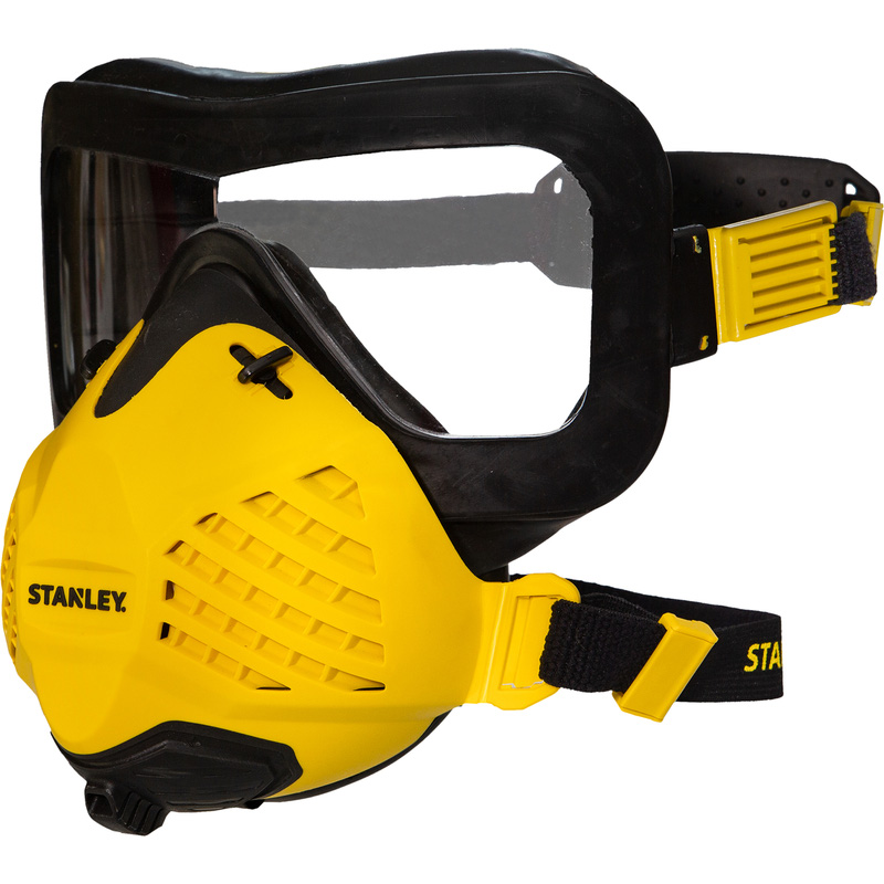Stanley P3 RD alles-in-één stofmasker met vizier en Face-Fit-Check® incl. P3-filters