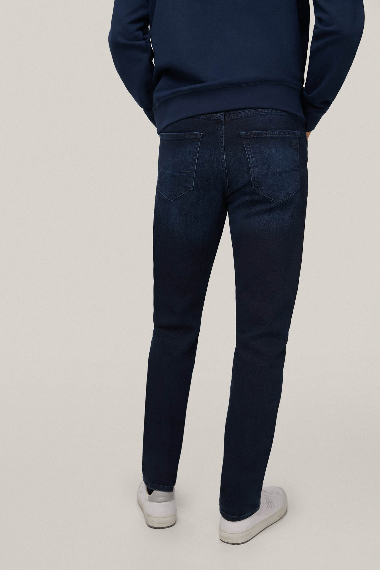 Calça jeans slim fit - Azul