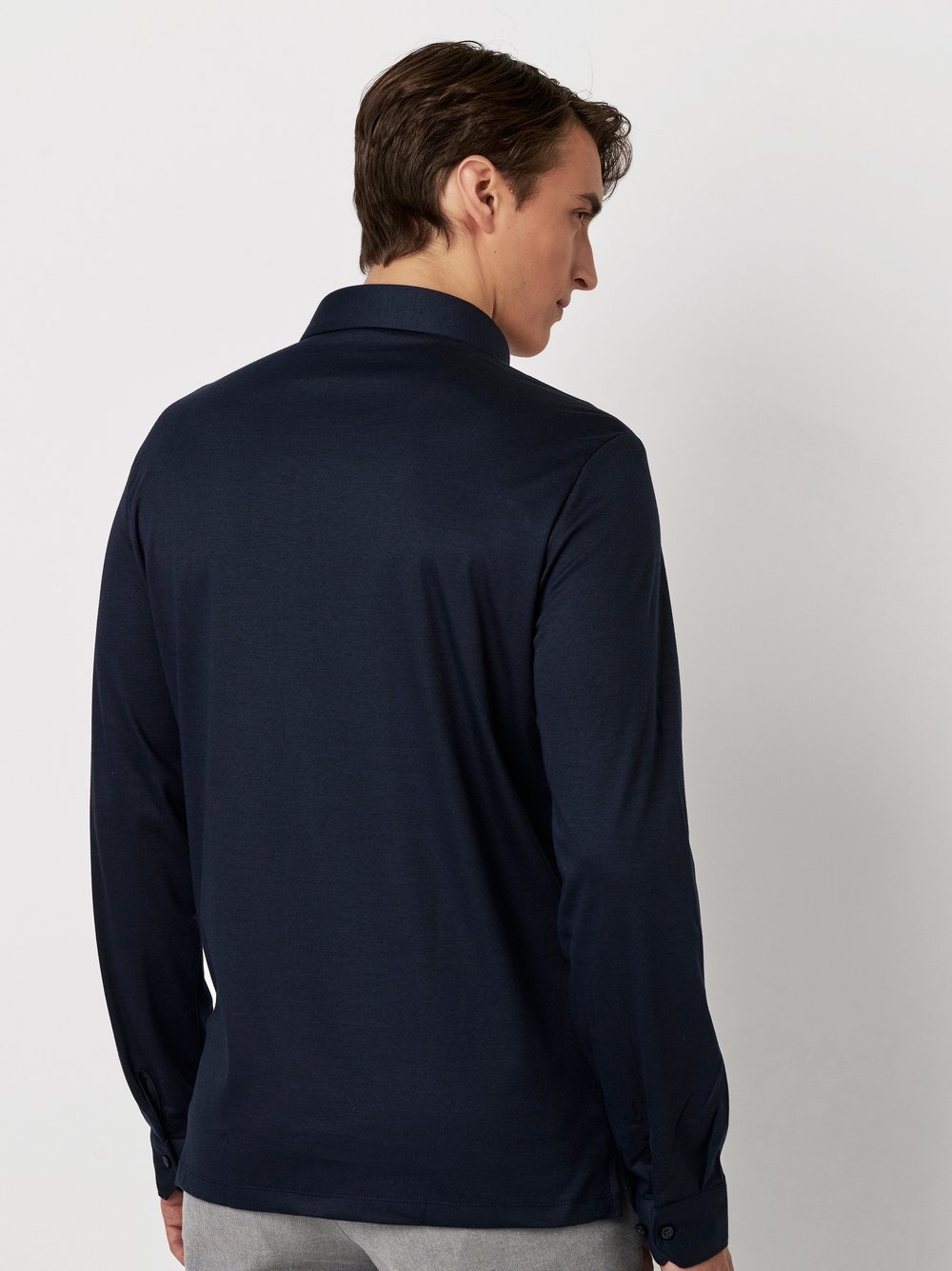 DESOTO Langarm-Poloshirt »Jerseypolo Essential Kent langarm«, Flexibler Stretch
