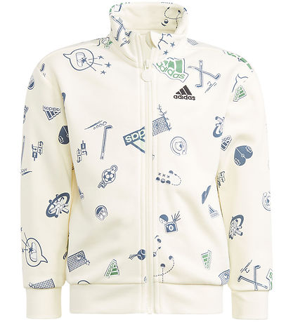 adidas Performance Sweatset - LK BLUV TS - Weiß/Grün