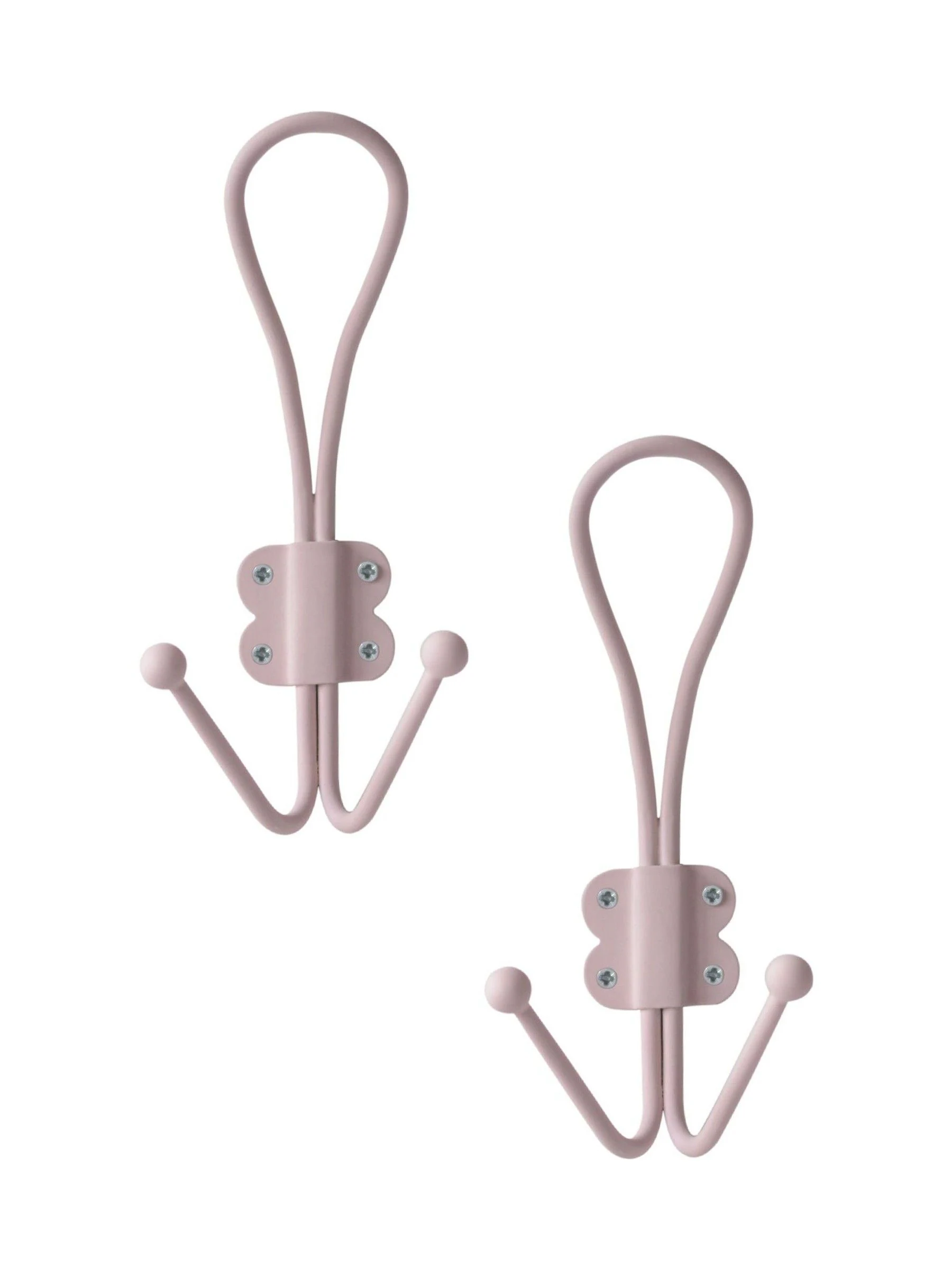 Laura Ashley - Set van 2 metalen dubbele haken