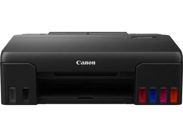 Canon PIXMA G550 - Printer - farve - blækprinter - kan genopfyldes - A4/Legal - op til 3.9 ipm (mono) / op til 3.9 ipm (farve) - kapacitet: 100 ark - USB 2.0, Wi-Fi(n)