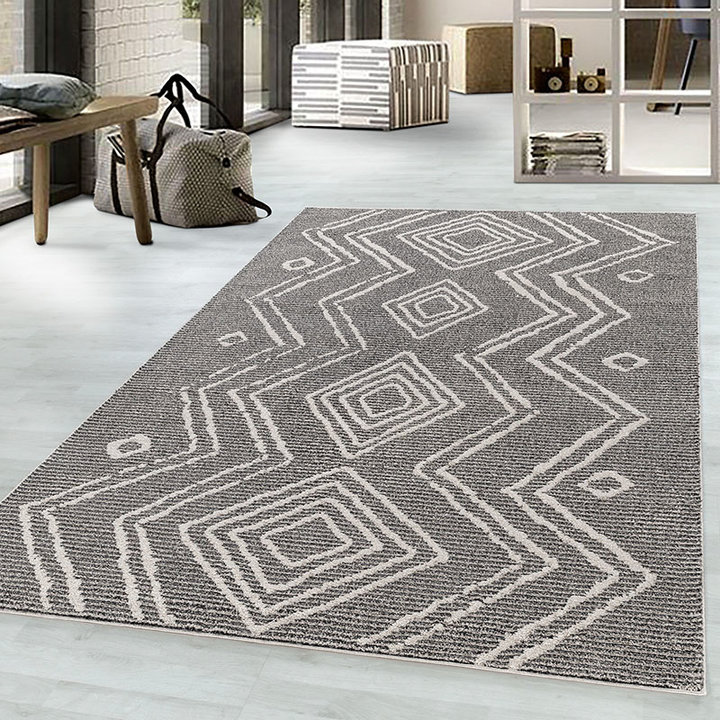 Berber vloerkleed - Thama Raviel Zwart | Bohemian look!